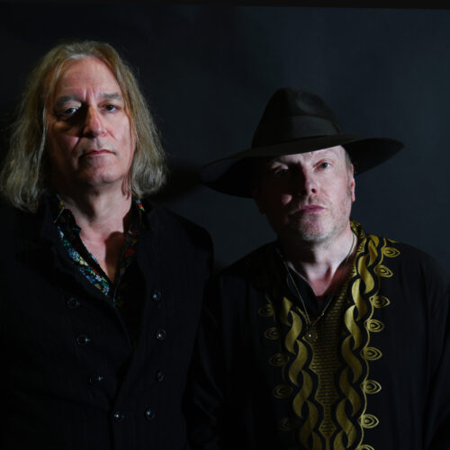 Luke Haines & Peter Buck press image for Metronome Nottingham